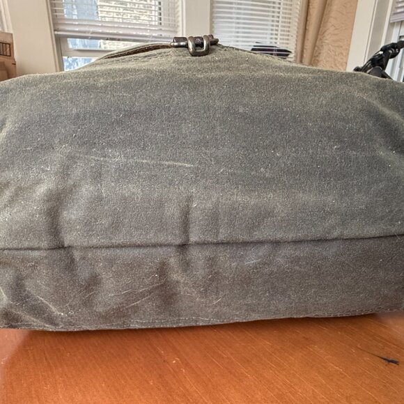 Rough and Tumble Large Canvas Leather MP 1904 Bag - Picture 8 of 9